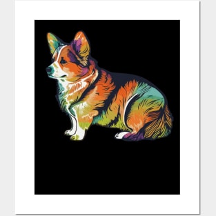 Pembroke Welsh Corgi Dog Art Posters and Art